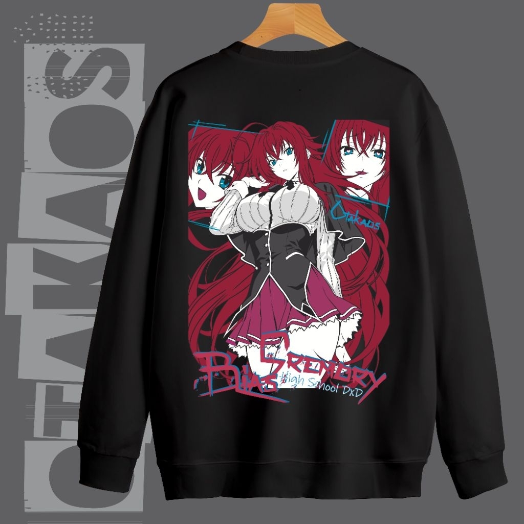 Gremory Anime High School Makeup Sweater dxd