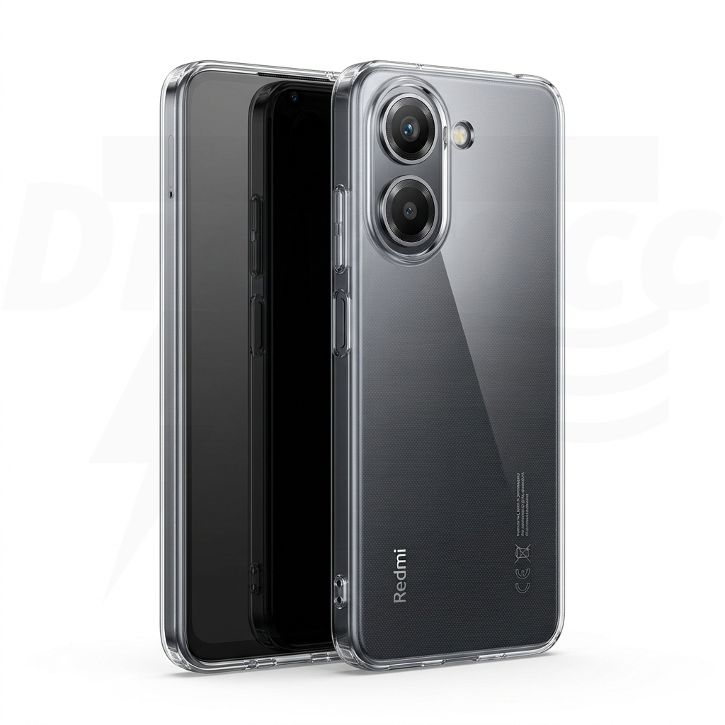Redmi A5 4G / Poco C71 Softcase AIRBAG CRACK CLEAR ป้องกันกล้องเคส Hp Redmi A5 4G / Poco C71