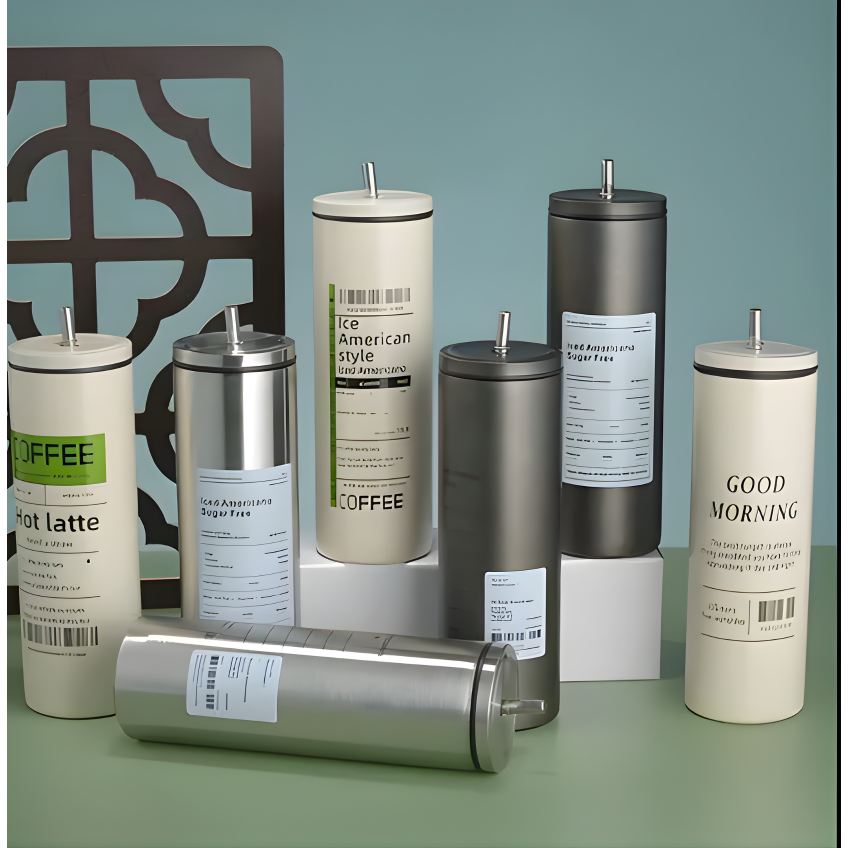 Americano Long Tumbler พร้อมหลอดสแตนเลส / Americano Long 600ML