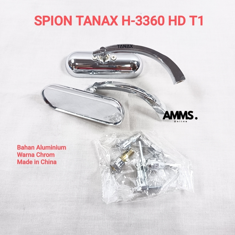 TANAX H-3360 HD T1 CHROME MIRROR