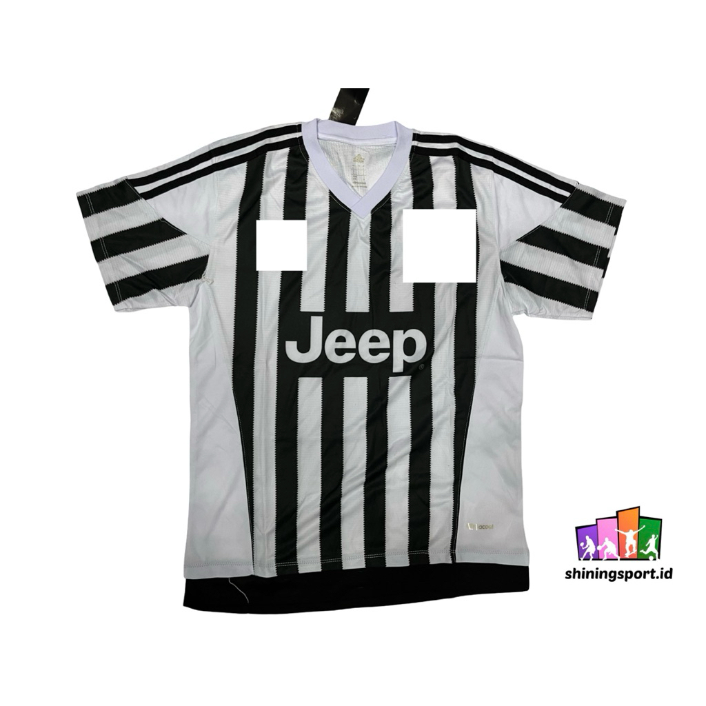 Juventus GO Home Retro Club เสื้อฟุตบอลผู้ใหญ่ 2015/2016 Clima Cool