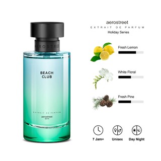 Aerostreet Parfum Holiday Beach Club Aroma Fresh Lemon White Floral Fresh Pine - Extrait De Parfum PF004 Parfum Pria Wanita