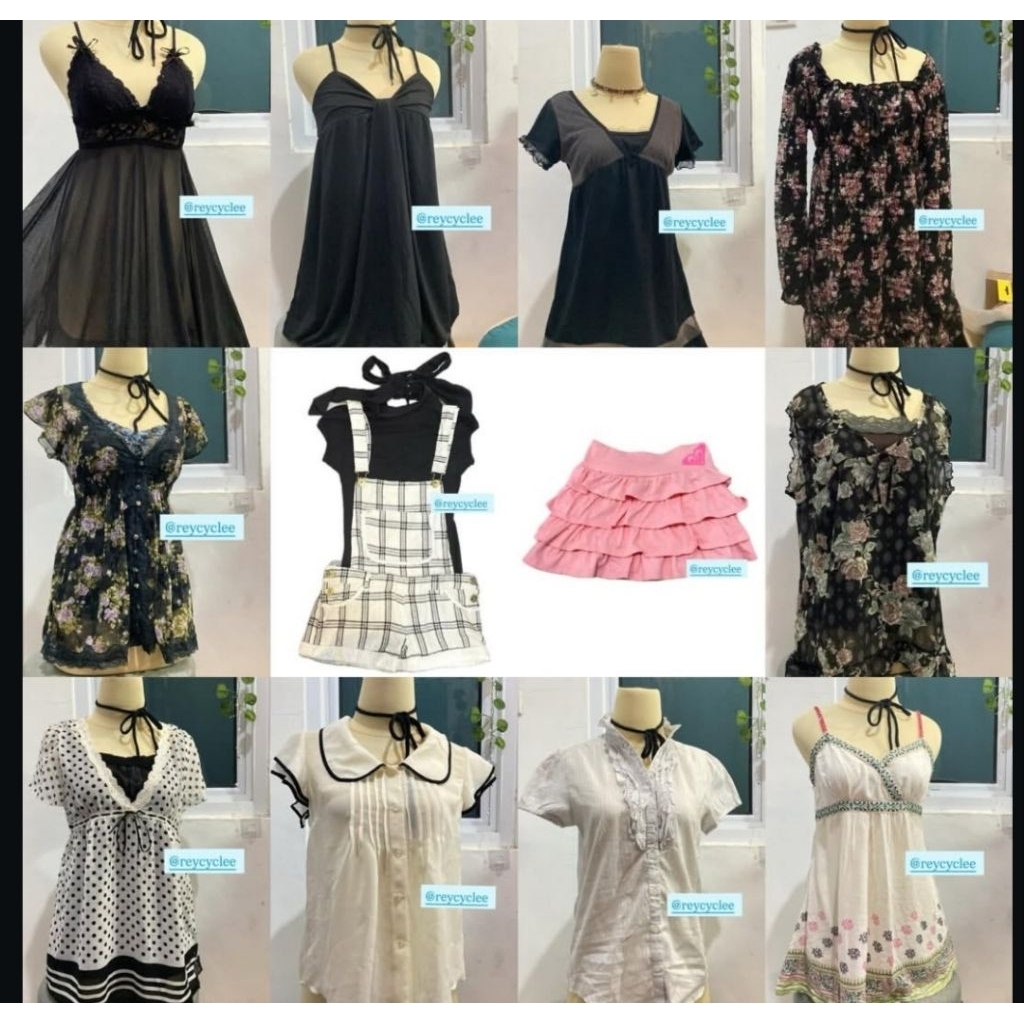ใหม่ BATCH reyycycle | @keijiku_v3| Axes femme | ลิซลิซ่า | Y2k | เสื้อผ้า | เสื้อผ้าผู้หญิง | เสื้อ