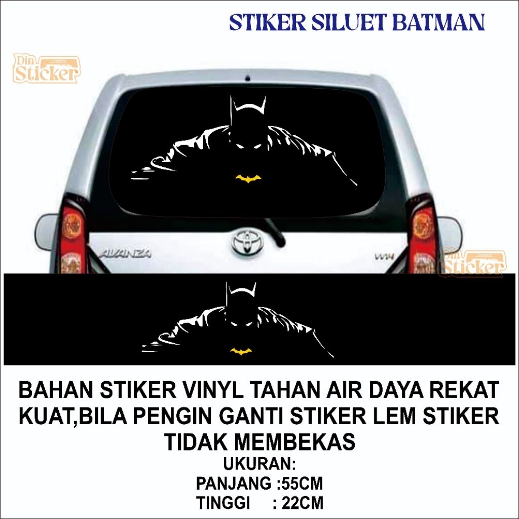 สติ๊กเกอร์ตัดแบทแมน BATMAN STICKER สติ๊กเกอร์ BATMAN