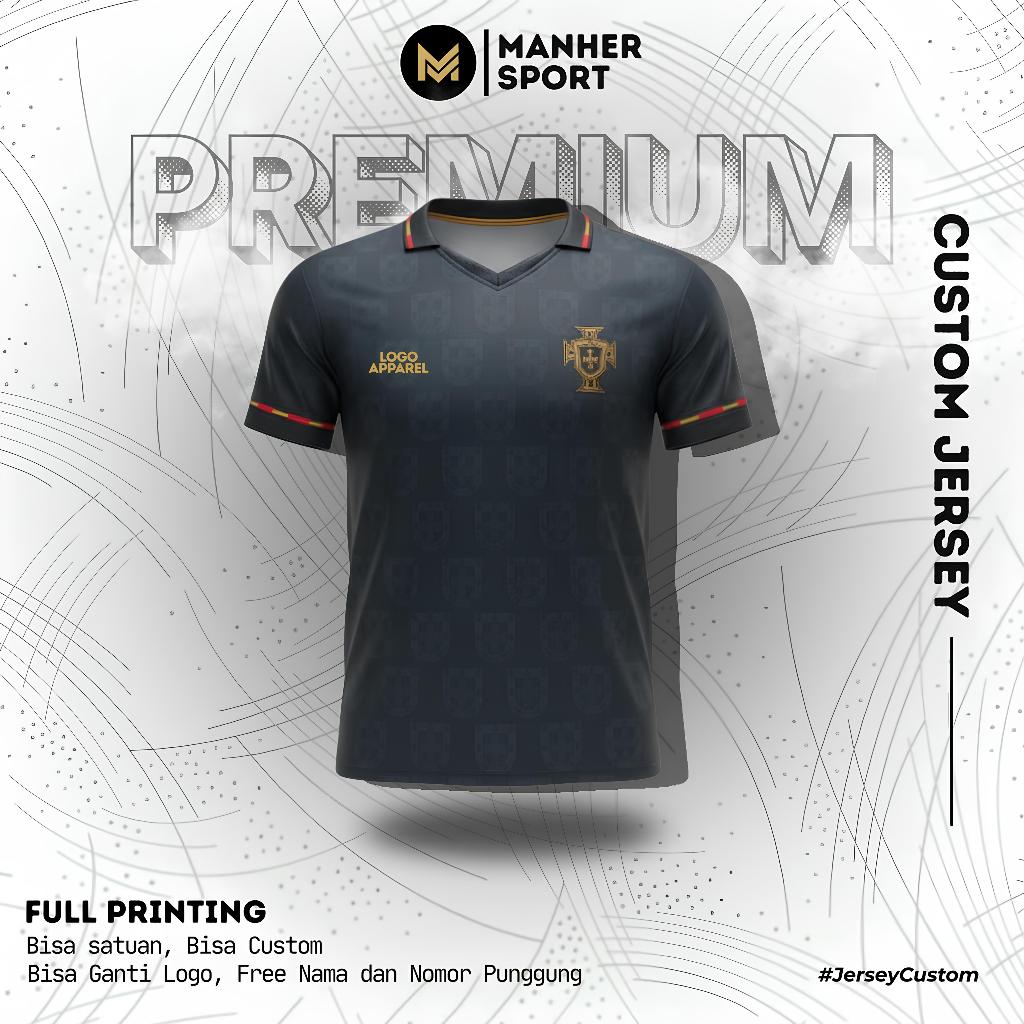 PORTUGAL JERSEY 2025 SPECIAL EDITION EUSEBIO FULL PRINTING PREMIUM