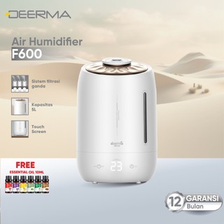 Deerma F600 5L Humidifier Timing With Intelligent Touch Screen Air Humidifier