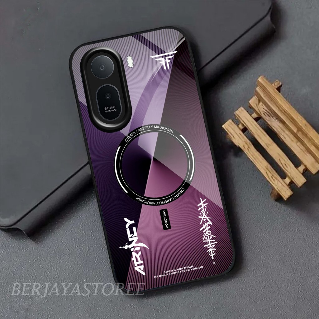 [MG1105] เคสสําหรับRedmi A7 Proล่าสุด 2026 - หรูหราGlossy Glass Softcase Redmi A7 Proล่าสุด 2026