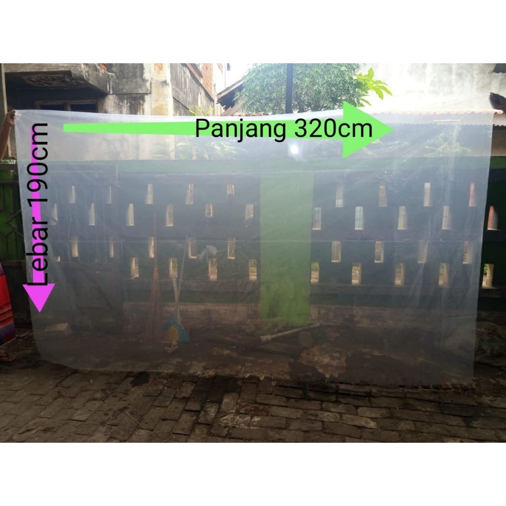 กระเป๋าพลาสติกด้านใน JUMBO ขนาด 4X3METER GRESS/ใหม่