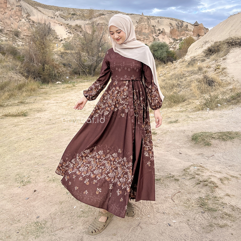 Bayleaf.id ฉบับพิเศษ CUSTOM Emilia Maxi Dress Raya Series