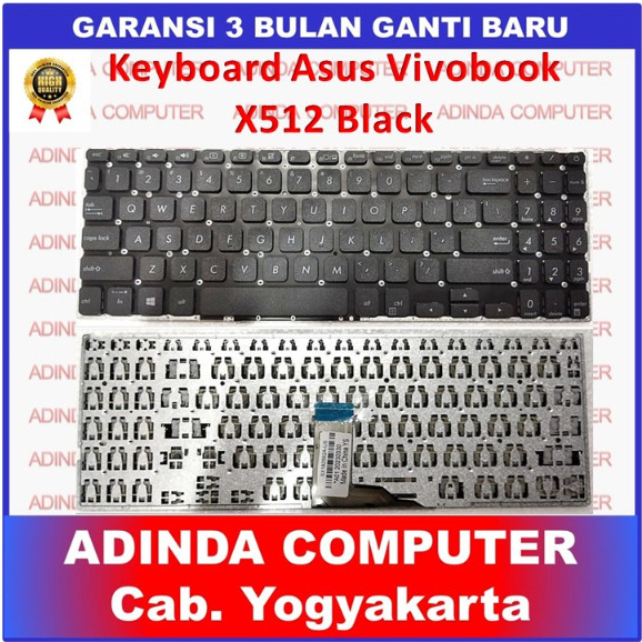 Asus Vivobook 15 X512 X512D X512DA X512FA X512JA X512UA X512JP คีย์บอร์ดเรืองแสงแบ็คไลท์