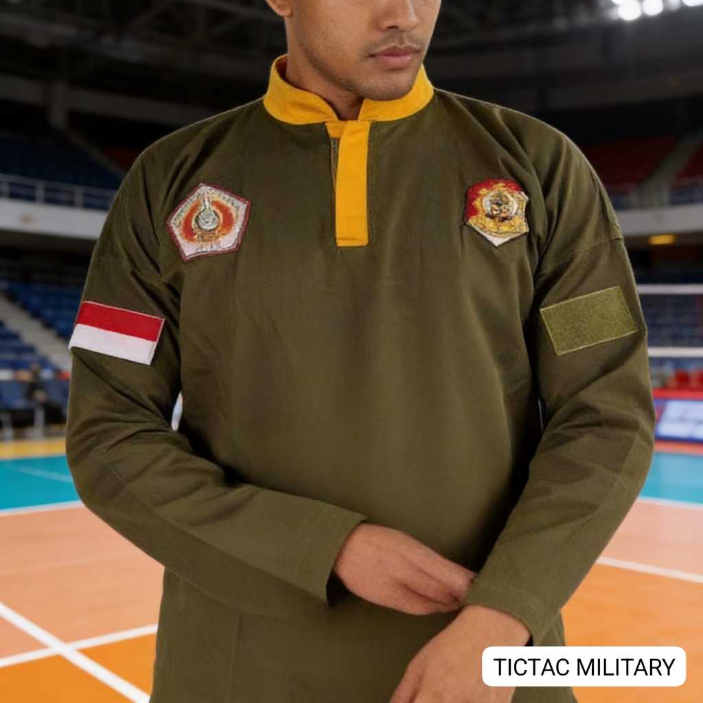 ชุดเสื้อเชิ้ต PSM UNIFORM PSM PENCAK SILAT MILITARY