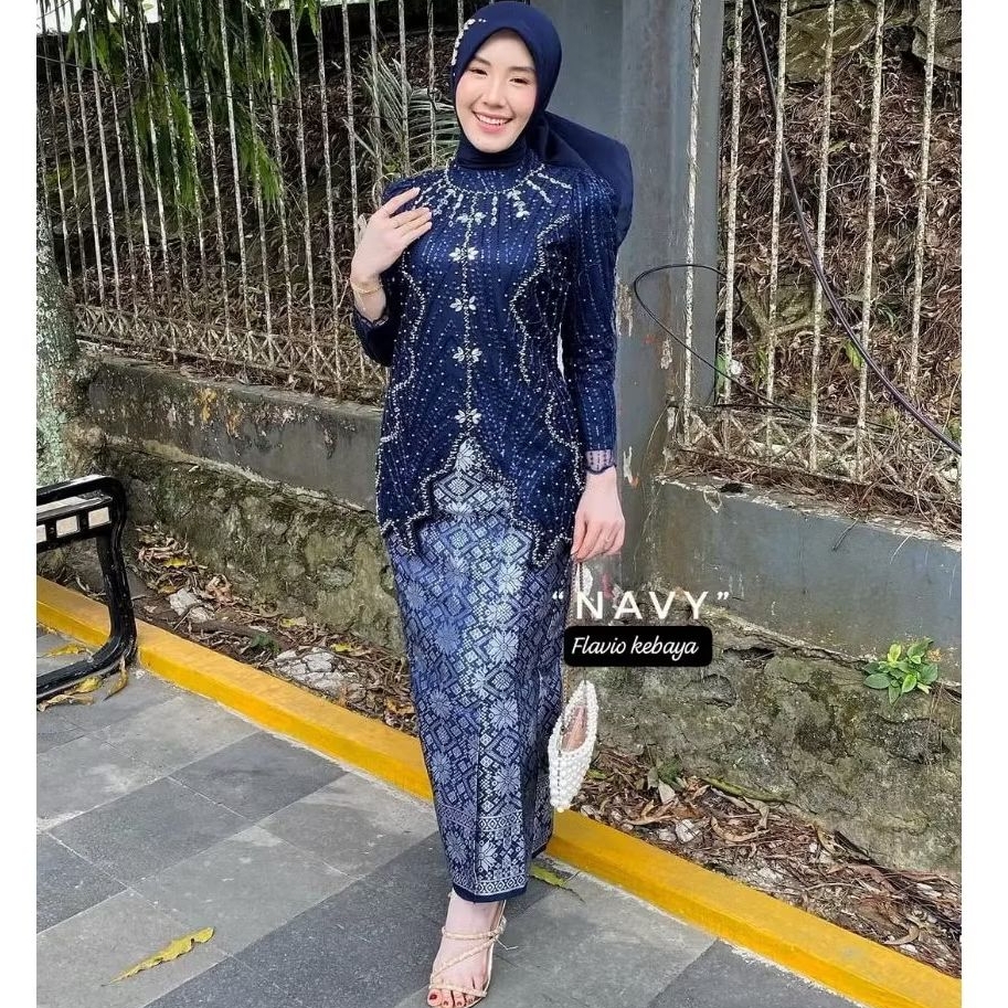 PARTY KEBAYA BLOUSE AGNESS SPANGGLE - เจ้าสาวปาร์ตี้ KEBAYA ผู้สําเร็จการศึกษา