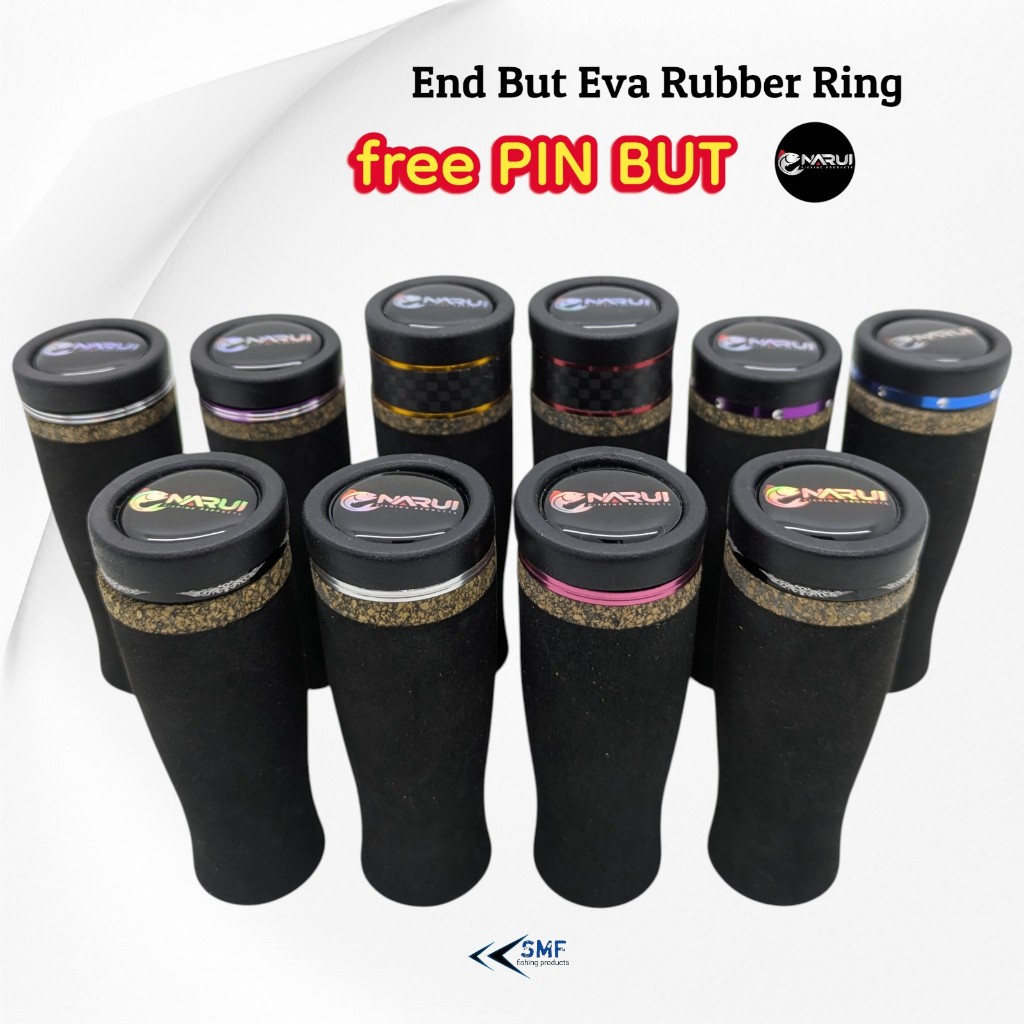 End But Eva Rubber + But Cup / But Eva Custom Rod