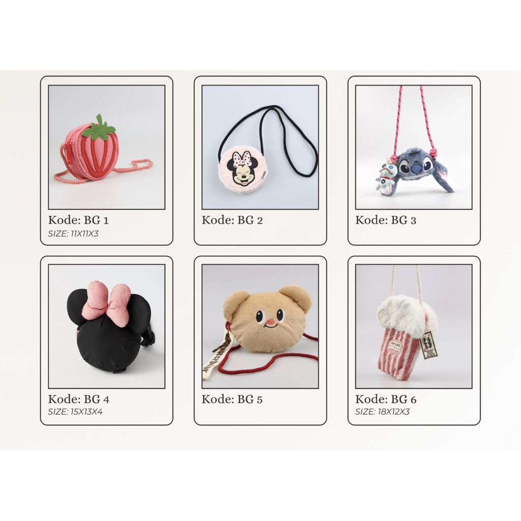 ZARA Kids Bag - กระเป๋าสะพายข้างเด็ก Zara