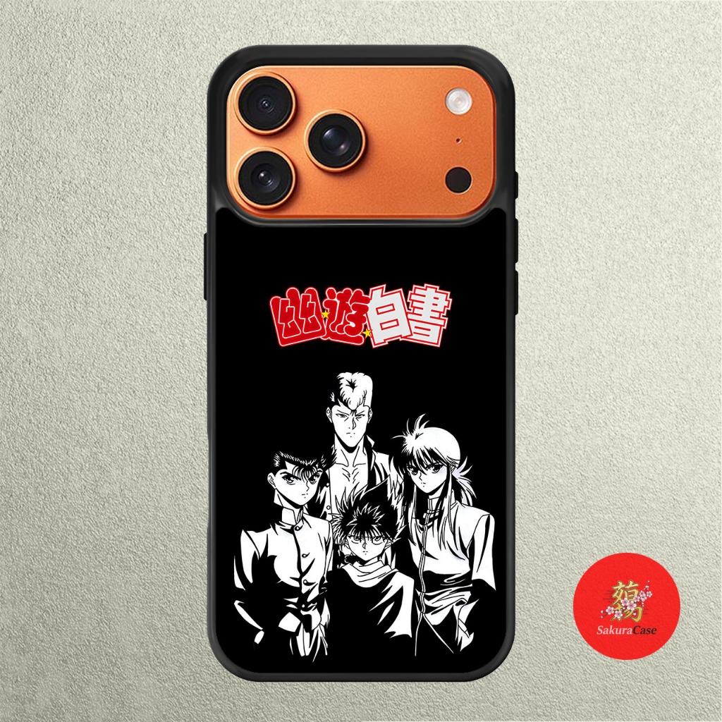 เคส IPhone 17 16 15 14 13 12 11 X XR Xs 8 7 6 5 Plus Pro Max Air Softcase Yu Yu Hakusho
