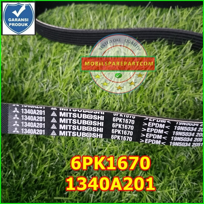FAN BELT FAN VAN BELT ALL NEW PAJERO SPORT 4N15 6PK1670 1340A201