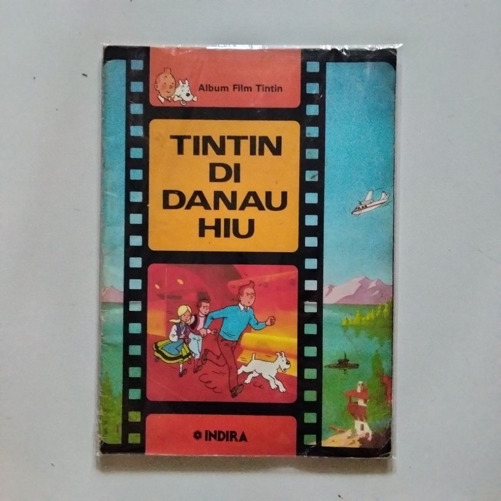 Rare Tintin Comic - อัลบั้มฟิล์ม Tintin - Tintin the Shark Lake - Indira