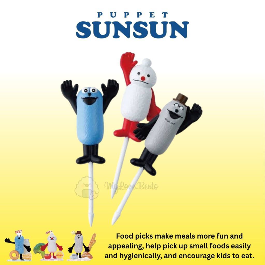 Bento Skewers PUPPET SUNSUN Picks อาหารตกแต่งเค้ก Toppers