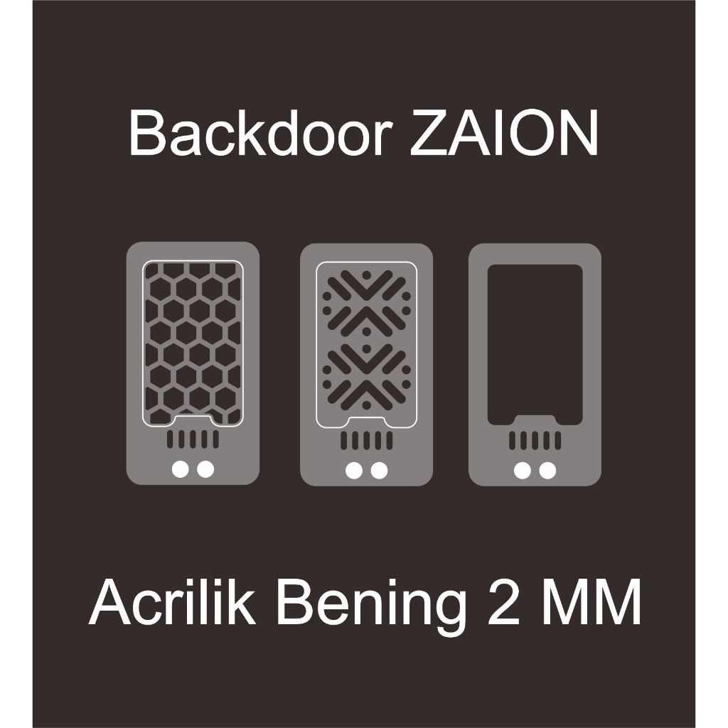 ฝาครอบอะคริลิกขนาด 2 มม. พร้อมการนวดให้สวยงาม Z410N CLEAR
