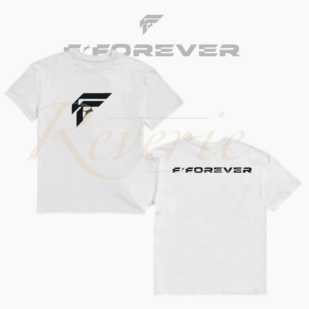 FLIGHT โลโก้เสื้อผ้า FF TSHIRT F-FOREVER F4 WORLD TOUR CONCERT 2026 VANNESS WU VISIN JERRY CHINESEAN