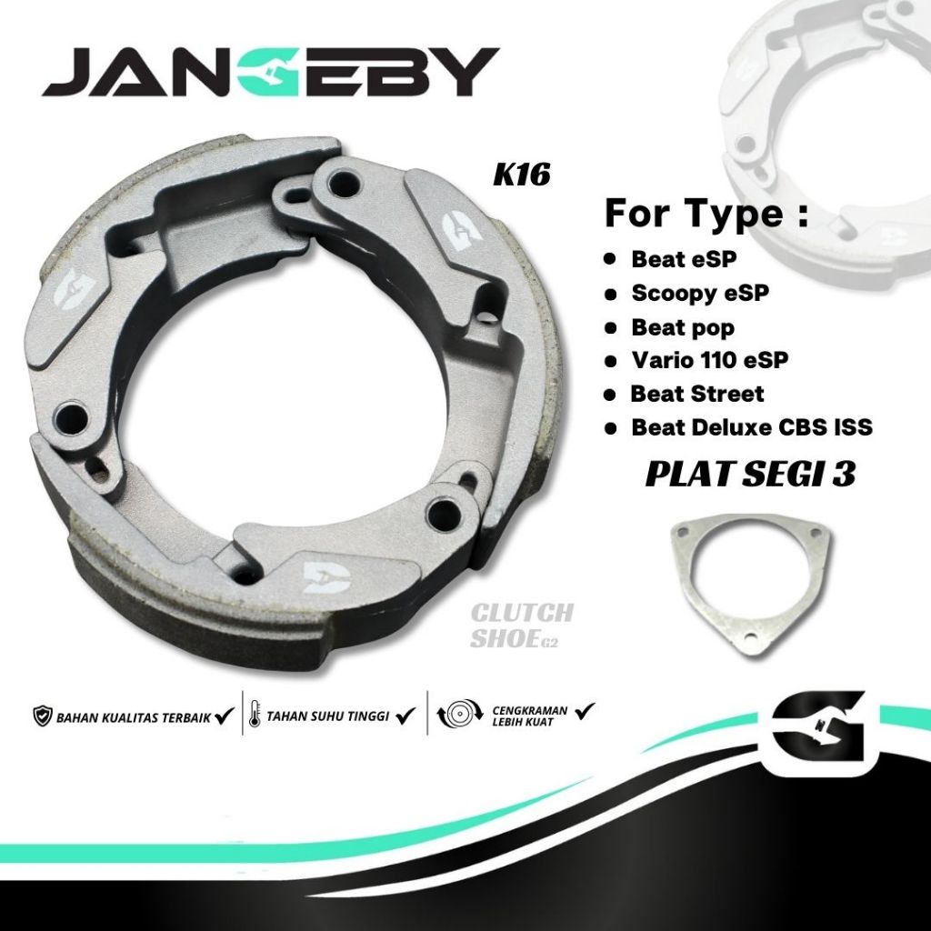 JANGEBY G2 Double Clutch Beat eSP Scoopy eSP Vario 110 eSP Beat Deluxe Beat Street Genio