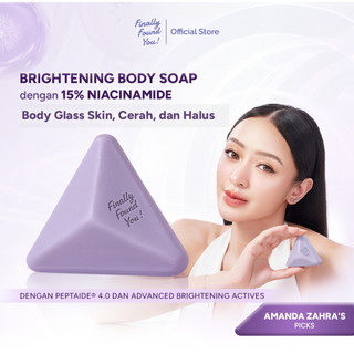 [Amanda Zahra's Pick] Finally Found You! BLACK RICE+ AI High-Concentrated Brightening Body Soap | Sabun Pencerah Badan & Kulit Kusam twinpack
