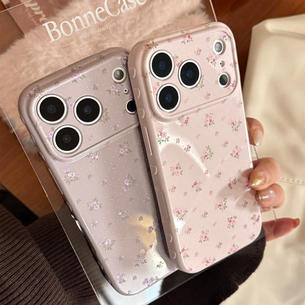 IPhone 17 Pink Flower Case iPhone 17 Case iPhone 17 Pro Case iPhone 17 Promax Case iPhone CSK001
