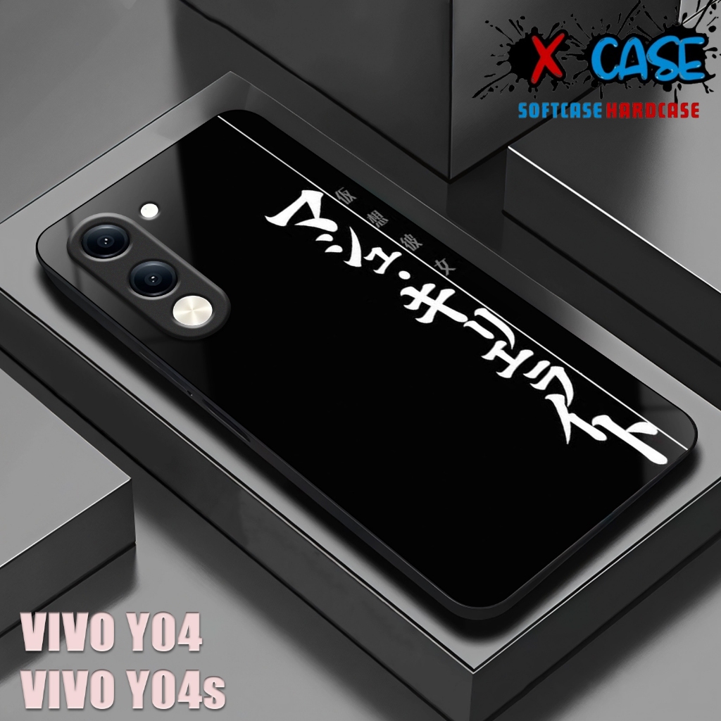 HP VIVO Y04 Softcase VIVO Y04S เคสเคลือบเงาปลอกกระจกเงาตัวป้องกันโทรศัพท์อุปกรณ์เสริมโทรศัพท์