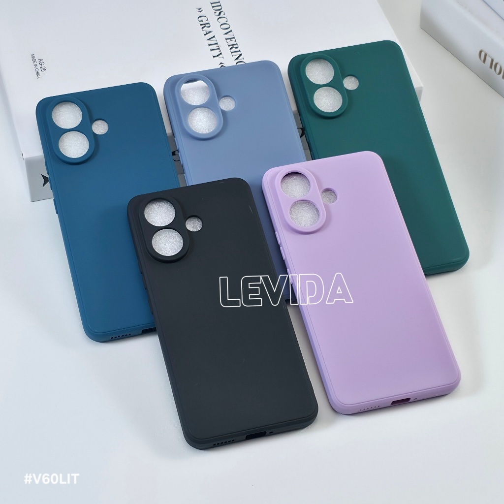 Vivo V60 Lite Vivo V50 Lite Softcase Macaron Square / Case Square Edge Case Vivo V60 Lite Vivo V50 L