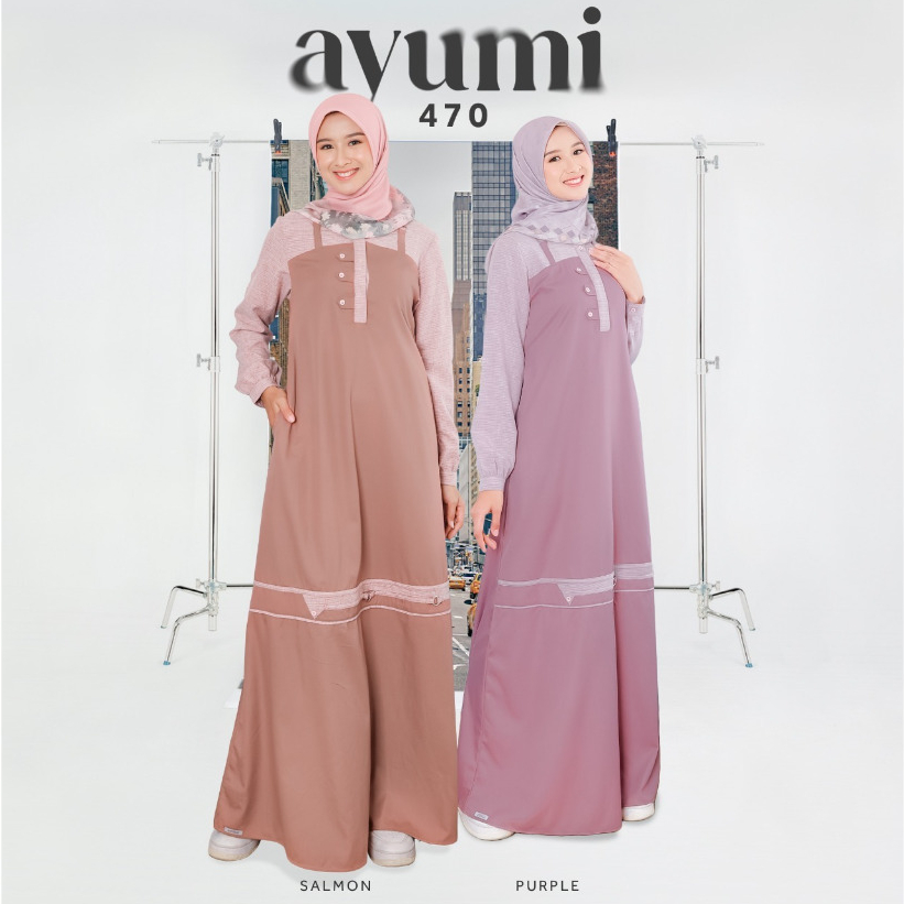 AYUMI 470 SALMON / AYUMI 470 สีม่วง, SIMPLE LATEST CURRENT (ETHICA RUMAH FAIQA)