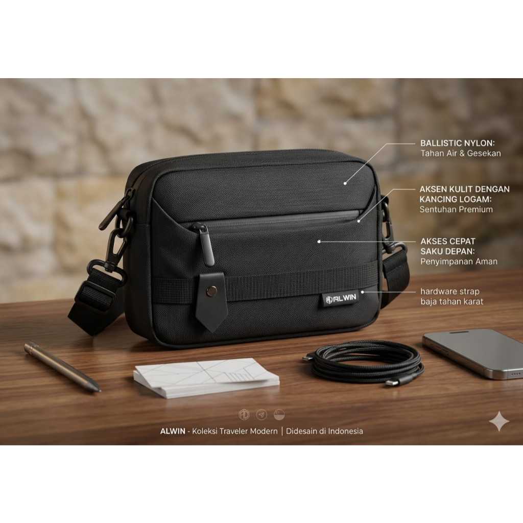 ALWIN - METROS BAG - 2IN1 - กระเป๋ากันน้ํา
