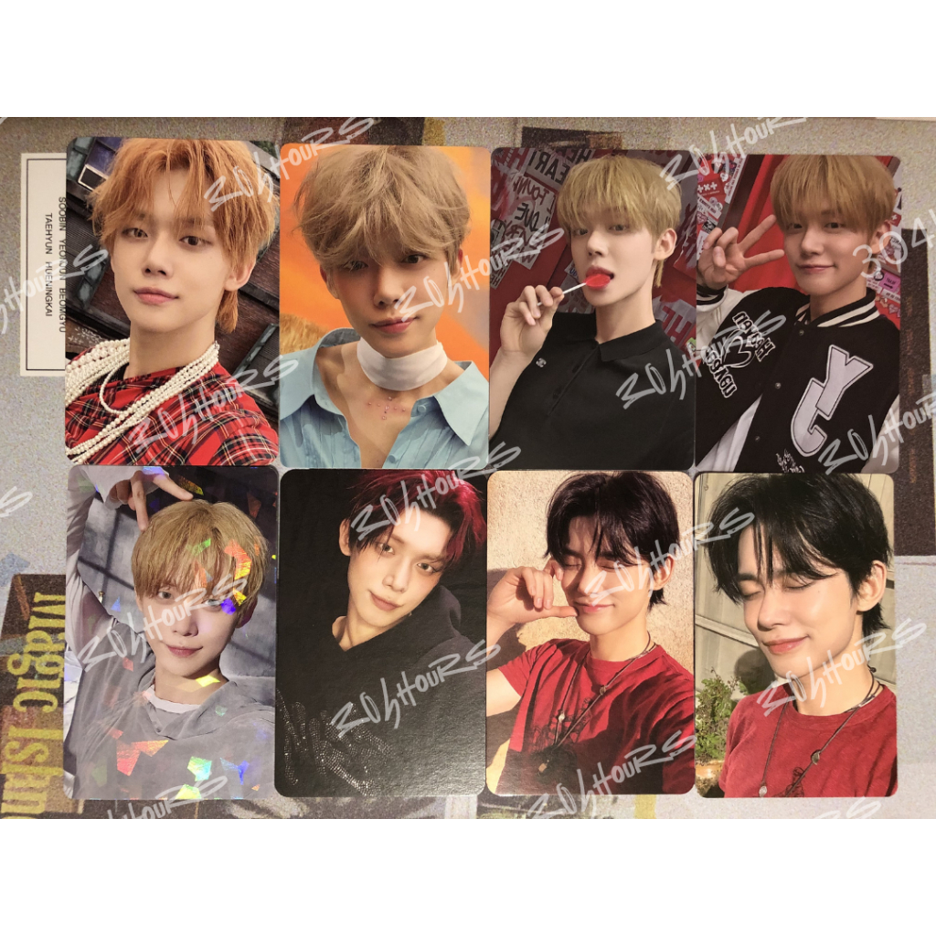 | [อย่างเป็นทางการ] Photocard TXT Yeonjun [Freefall Tomorrow Gum Sanctuary Love Language]