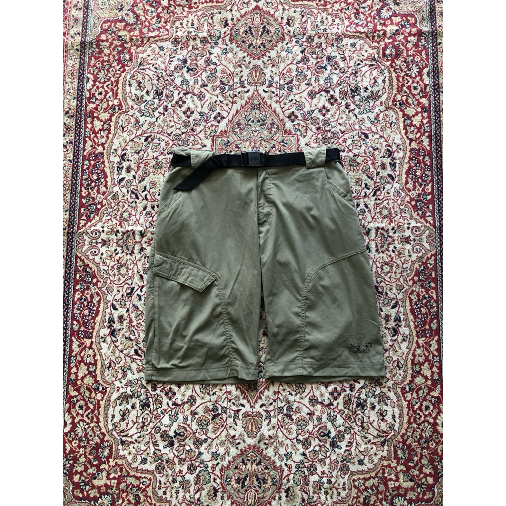 Jack wolfskin ยูทิลิตี้สั้นกางเกงวินเทจแจ็ค wolfskin กลางแจ้ง HI126