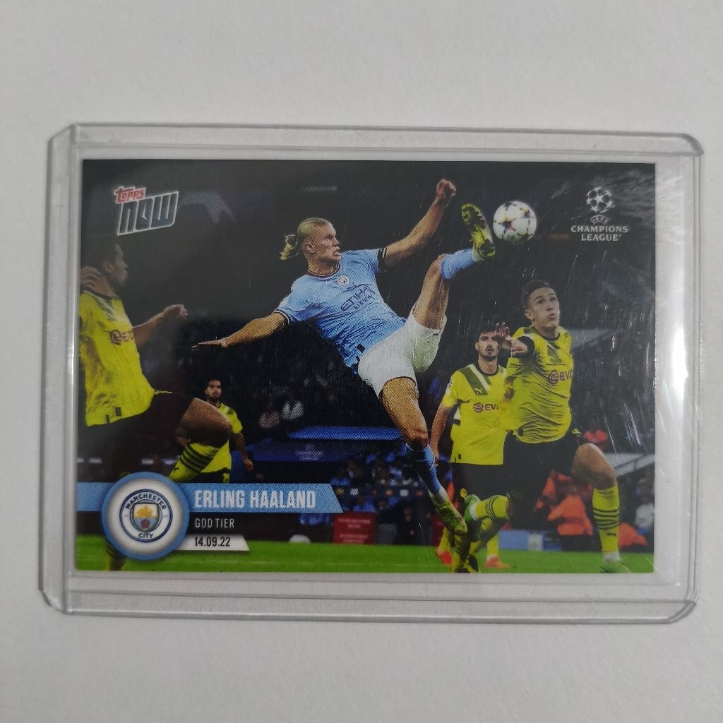 Topps Now Erling Haaland Football Cards
