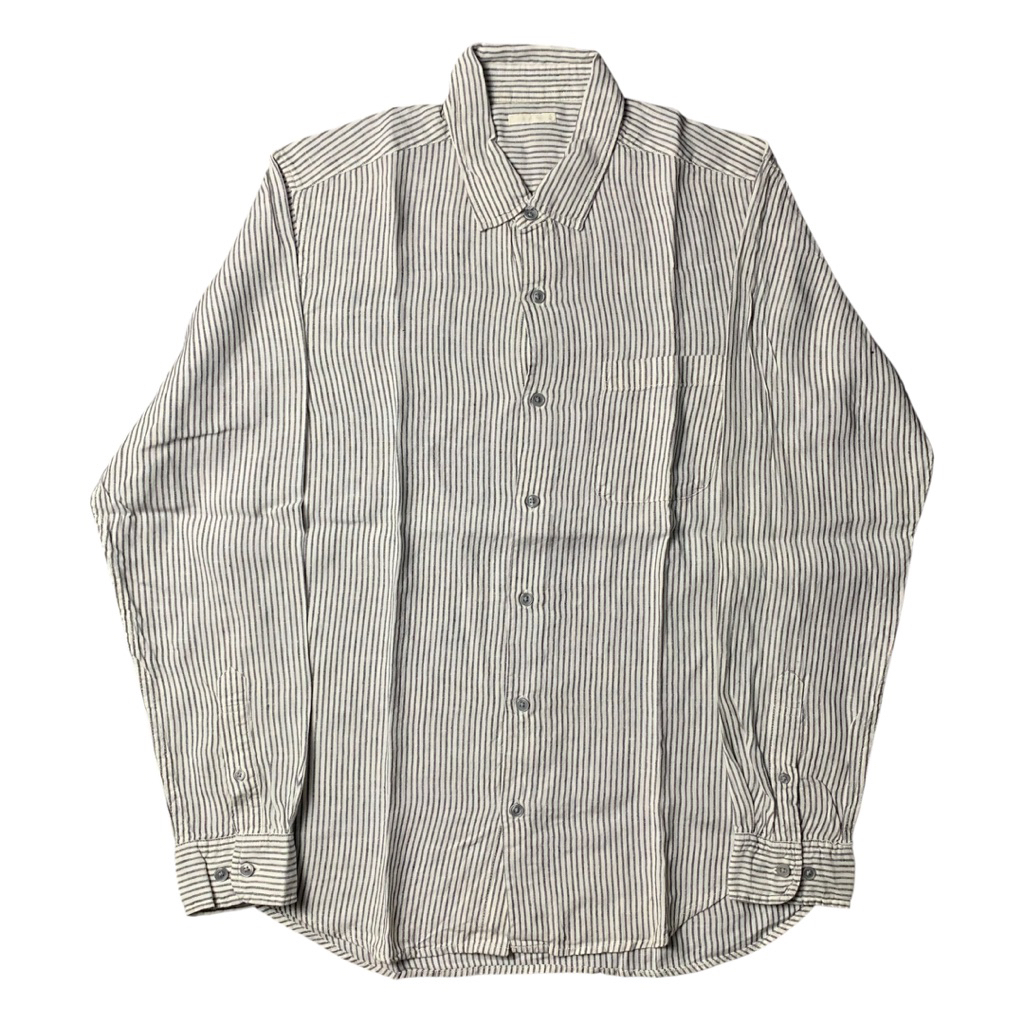 KEMEJA GU Stripe Shirt - เสื้อเชิ้ตลายทาง Uniqlo GU