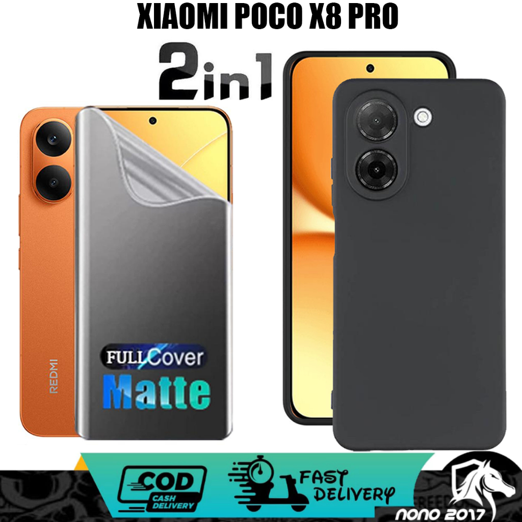 2IN1 CASE PRO CAMERA XIAOMI POCO X8 PRO X8 PRO MAX BONUS HYDROGEL