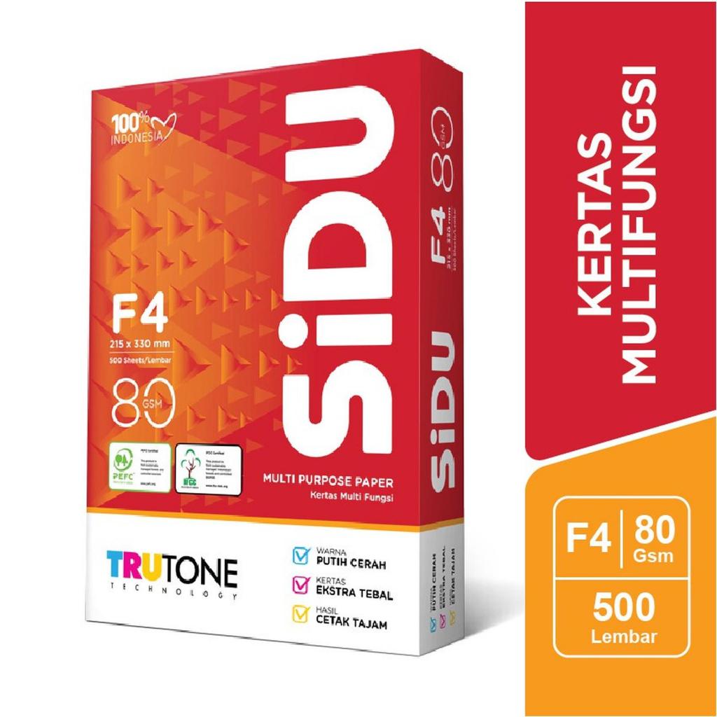 Sinar Dunia Paper Photocoopy 80gsm F4 ต่อ RIM - SDU PC 80 F4G
