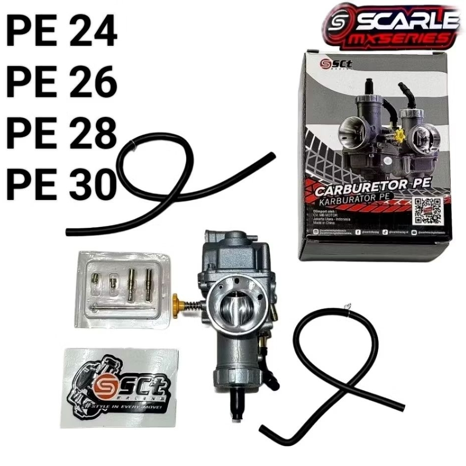 คาร์บูเรเตอร์ (A-CLASS) PE 24 PE 26 PE 28 PE 30 SCARLET RACING