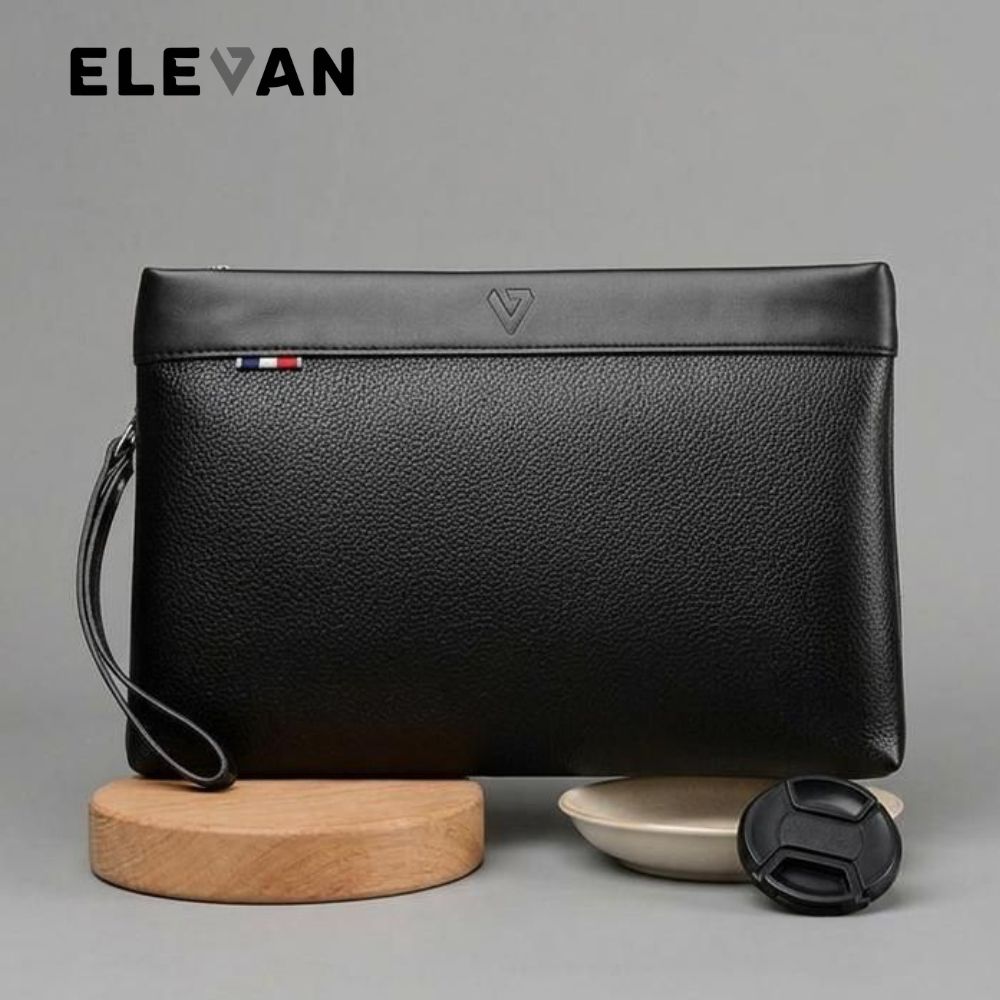 ELEVAN IPAD Clutch Handbag กระเป๋าสตางค์หนังผู้ชาย TC 25