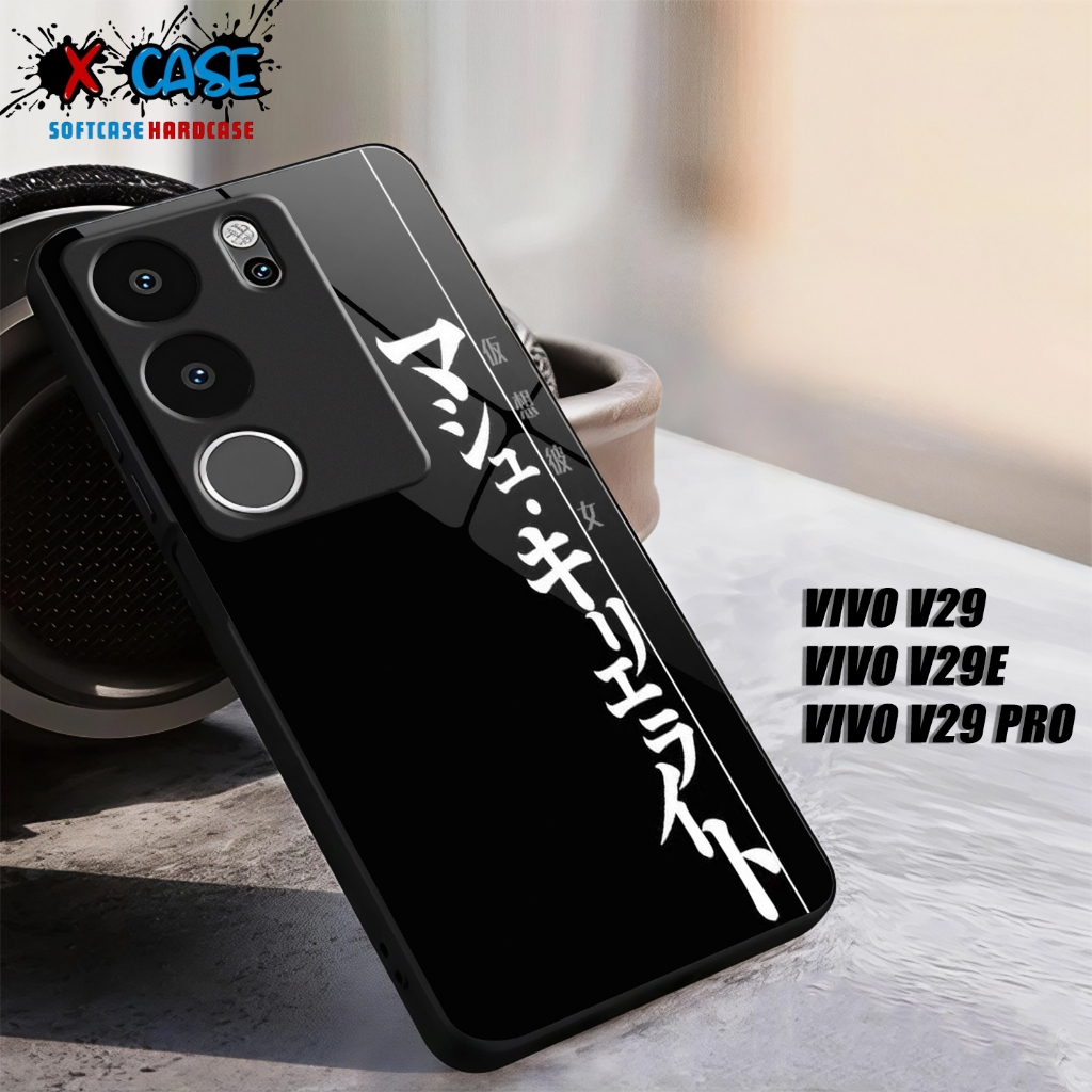 HP VIVO V29 Softcase VIVO V29 V29E V2250 เคสเคลือบเงาปลอกกระจกเงาตัวป้องกันโทรศัพท์อุปกรณ์เสริมโทรศั