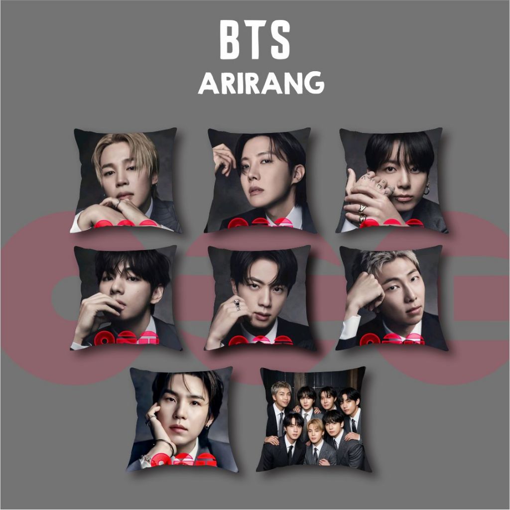 BTS PILLOW 38x38 KPOP CUSTOM