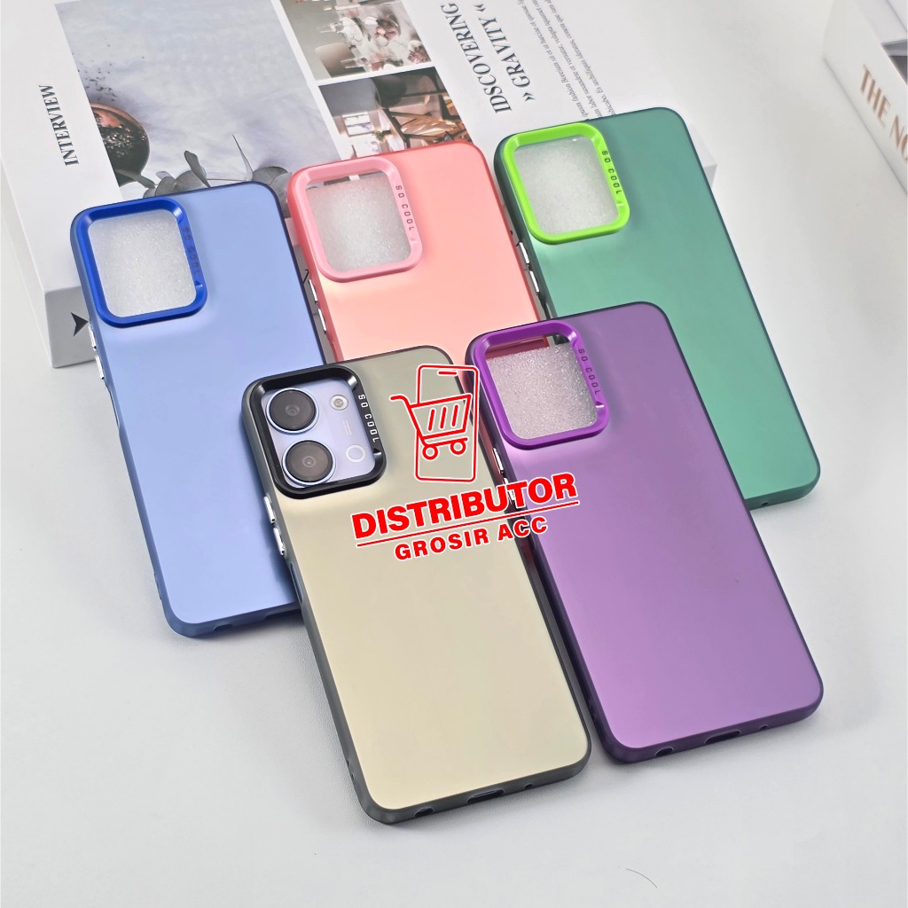 VIVO Y05 VIVO Y11D CASE IMD HYBRID PLATE HOLOGRAM CASE SOCOOL VIVO Y05 VIVO Y11D