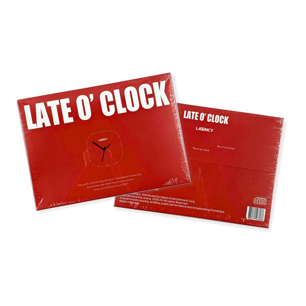 LATENCY 1st Mini Album - LATE OCLOCK (Postcard Ver.)