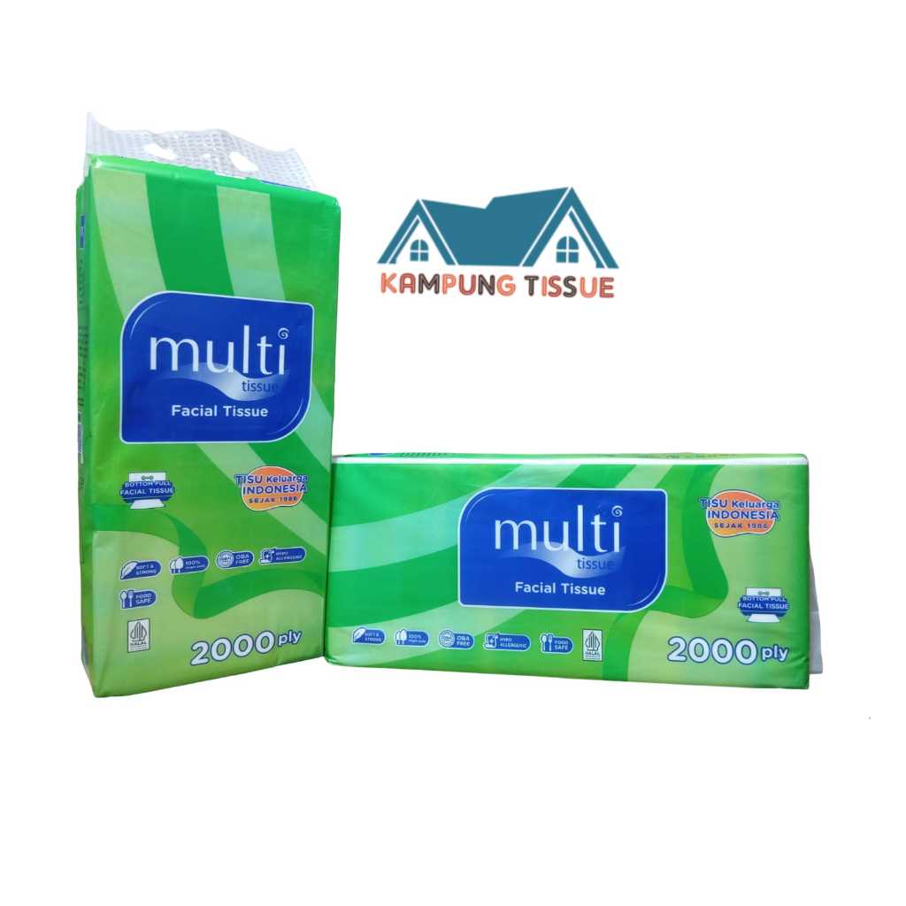 TISSUE multi bottom pull Facial TISSUE 2000ply/MULTI แขวนหน้า TISSUE 2000 PLY