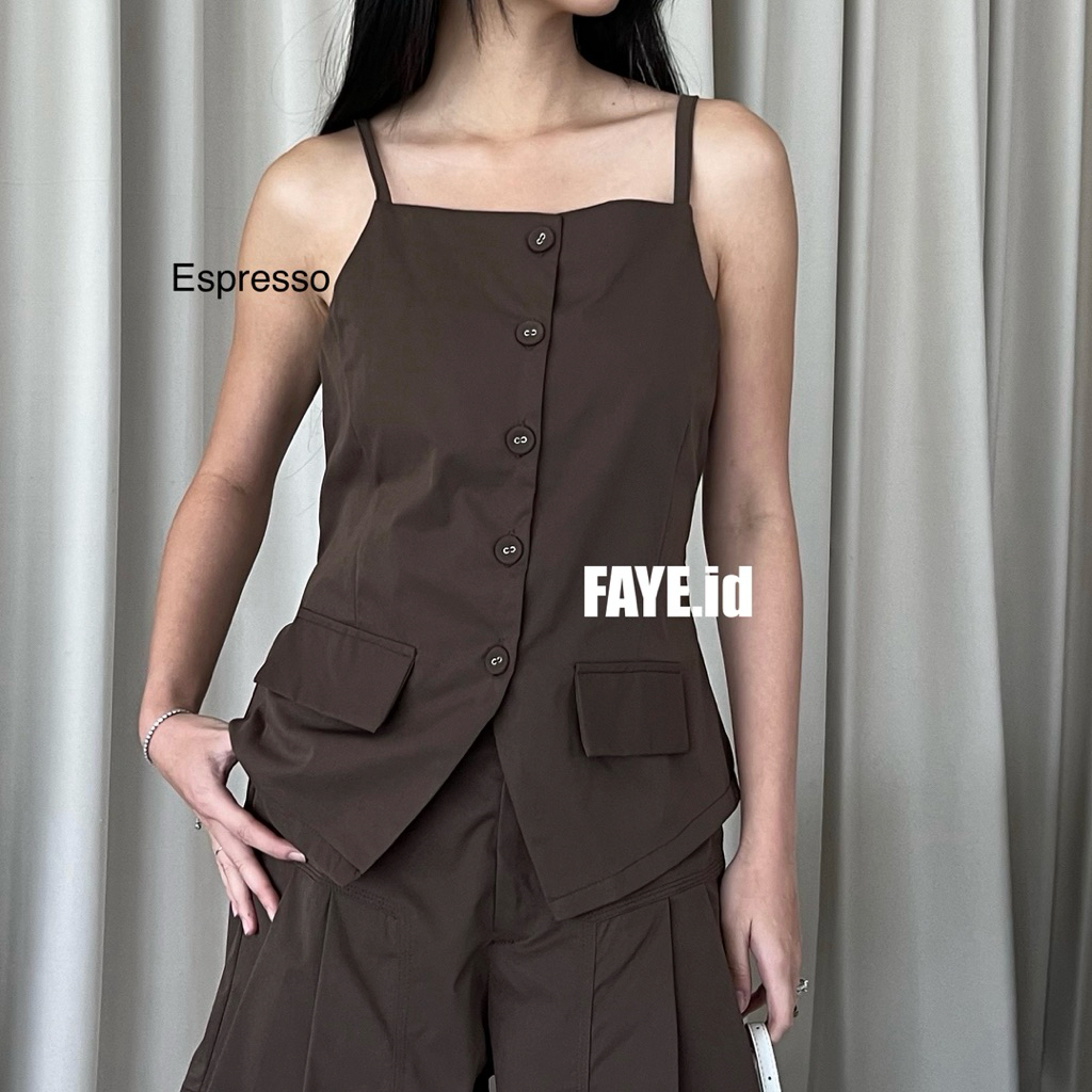 FAYE - YOKO TOP เสื้อกล้ามเสื้อกั๊กผู้หญิง