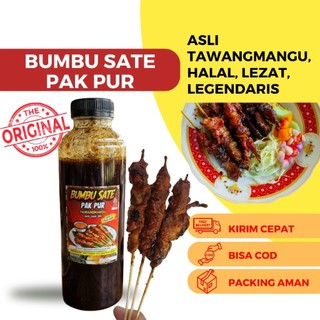 ORIGINAL BUMBU SATE PAK PUR 1971 TAWANGMANGU SOLO BUMBU LEGENDARIS SEJAK 1971