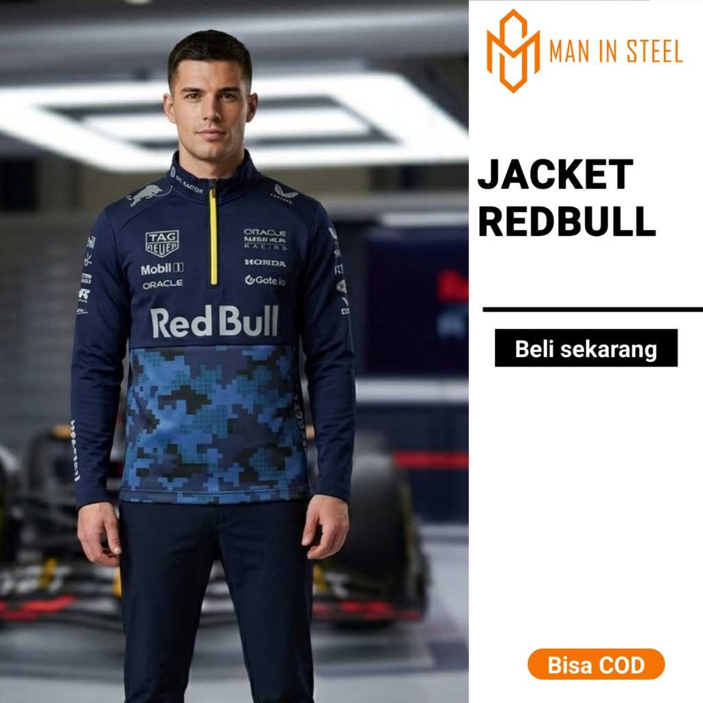 Motorsport F1 Redbull Racing เสื้อแจ็คเก็ต Unisex