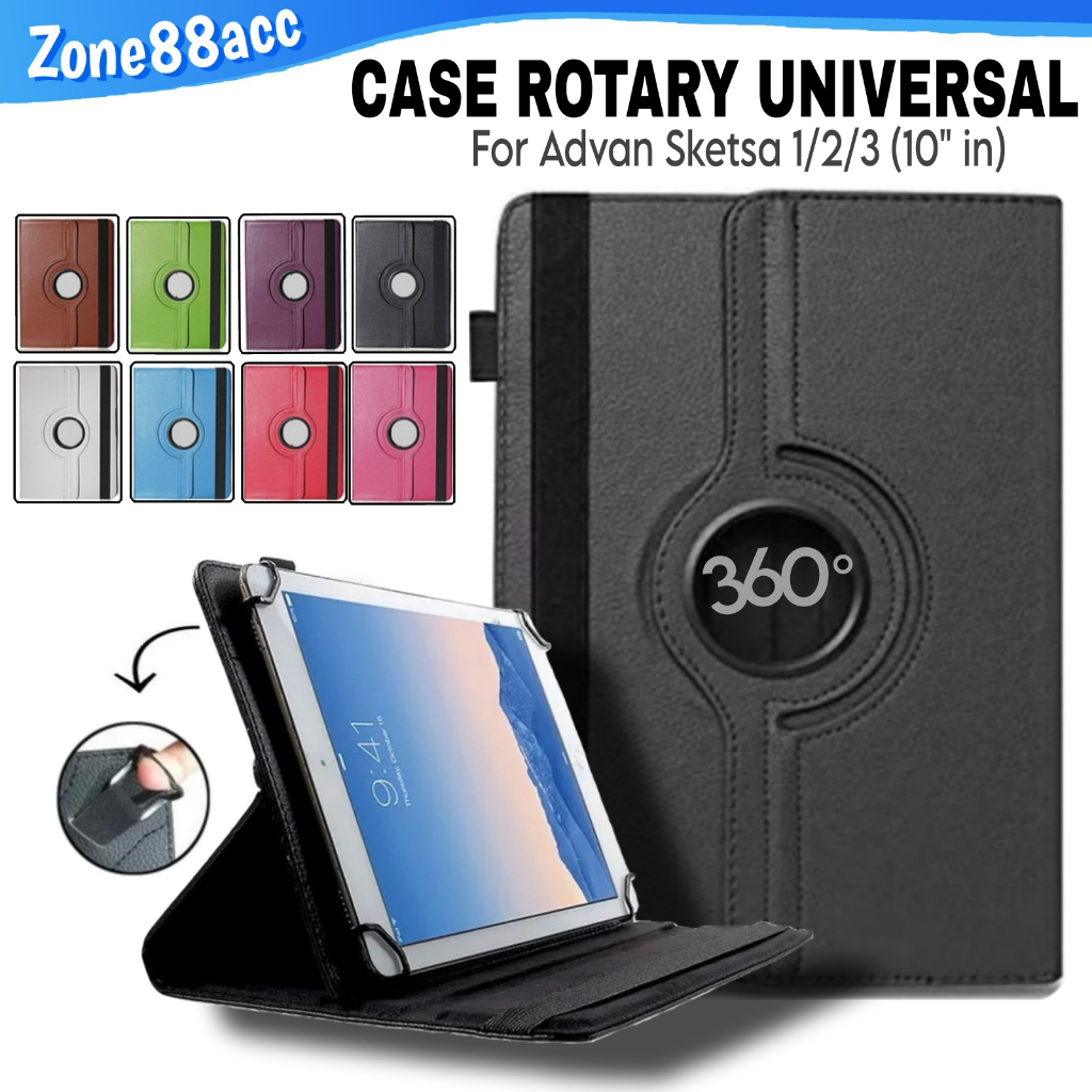 Universal Advan Sketch Rotary Case 1,2 /3 /10.1" นิ้ว / Advan Sketch Case / Advan Sketch Case 2 / Ad