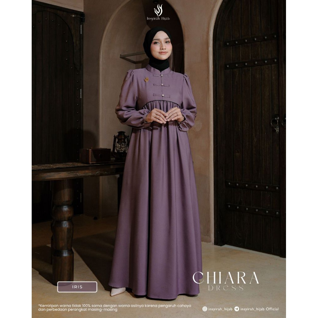เปิด PO CHIARA BY INSYARAH ชุดศึกษาอิสลาม, ชุด Gamis, Aayaเชิญ, Elegant Motif, Ied Adha 2026