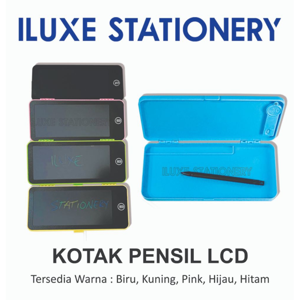 DRAWING PAD PENCIL BOX / กล่องดินสอเพื่อการศึกษาสําหรับเด็ก DRAWING / กล่องดินสอ & กระดานเขียน